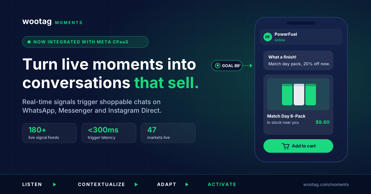 Moments x Meta CPaaS: Turning Live Moments Into Conversations That Sell